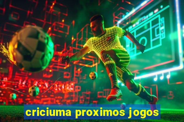 criciuma proximos jogos